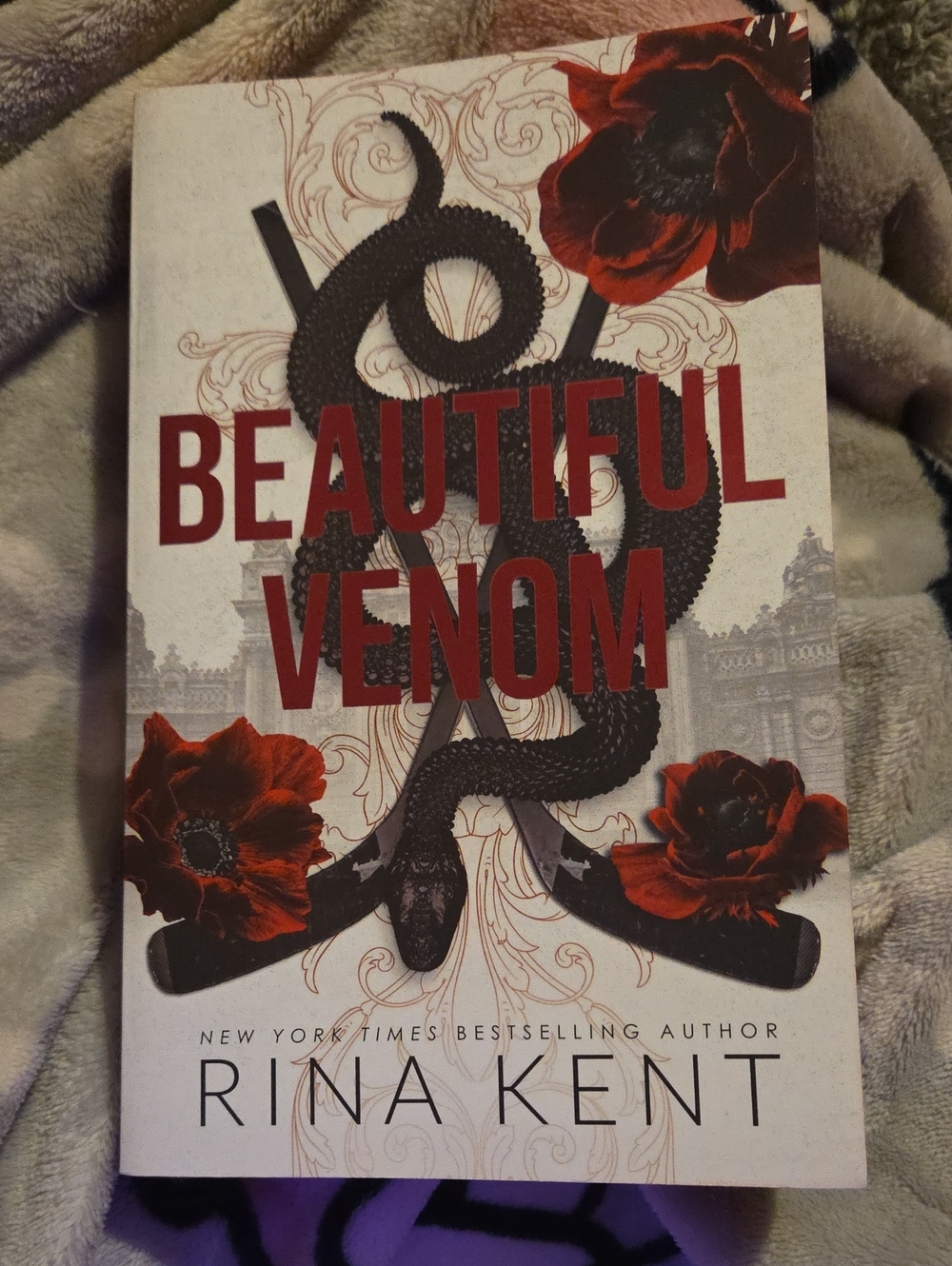 Beautiful Venom Paperback - Red & Black Cover